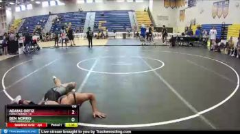 106 lbs Round 3 (8 Team) - Ben Norris, Team Barracuda vs Adaias Ortiz, Funky Monkey