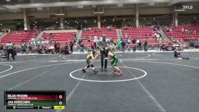 55 lbs Cons. Round 3 - Silas Moore, Mulvane Jr. Wrestling Club vs Jax Kerschen, Carroll Wrestling Club