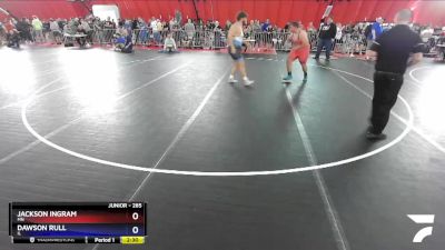 285 lbs Cons. Round 1 - Jackson Ingram, MN vs Dawson Rull, IL