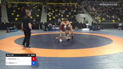 77 kg Round Of 16 - Tyler Eischens, California Regional Training Center (CA RTC) vs Chad Walsh, New Jersey RTC