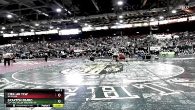 138 lbs Cons. Round 3 - Braxton Beard, Central Valley Washington vs Stellar Tew, West Side