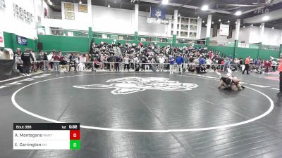 131 lbs Consi Of 32 #2 - Andrew Montagano, Wantagh vs Elijah Carrington, Kellenberg Memorial