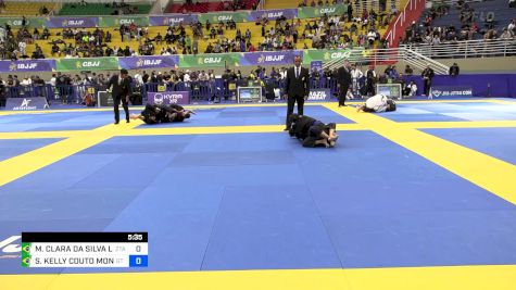 MARIA CLARA DA SILVA LEAL vs SARA KELLY COUTO MONTEIRO 2024 Brasileiro Jiu-Jitsu IBJJF