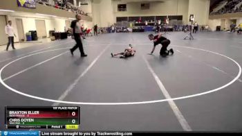 45 lbs Finals (2 Team) - Chris Doyen, Waconia vs Braxton Eller, New Prague