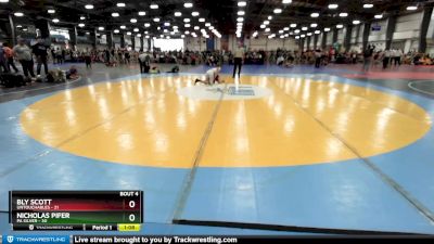 100 lbs Rd# 2 10:30am Friday - Nicholas Pifer, PA Silver vs Bly Scott, Untouchables