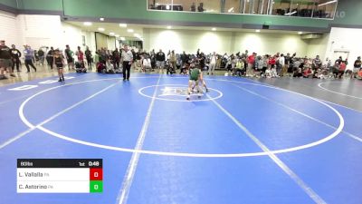 60 lbs Consi Of 8 #1 - Logan Vallalla, PA vs Cruz Astorino, PA