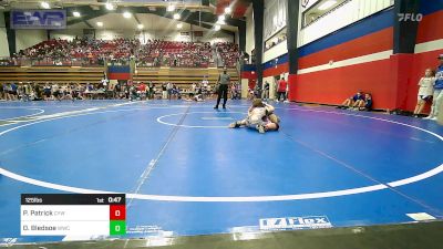 125 lbs Rr Rnd 2 - Payton Patrick, Coweta Tiger Wrestling vs Daisie Bledsoe, Woodland Wrestling Club