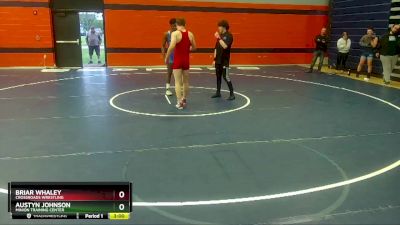 170 lbs 3rd Place Match - Austyn Johnson, Minion Training Center vs Briar Whaley, Crossroads Wrestling