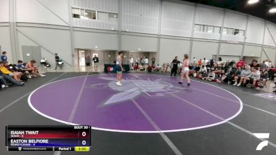 182 lbs Placement Matches (16 Team) - Isaiah Twait, Idaho vs Easton Belfiore, Pennsylvania