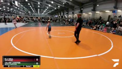 70 lbs Cons. Round 5 - Calvin Lassiter, ReZults Wrestling vs O.j. Hall, Jflo Trained