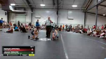 84 lbs Round 3 (6 Team) - NATALIE LIPPSTREU, Level Up vs Ariana Manlove, Reverance Wrestling Club