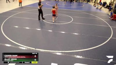 70 lbs Quarterfinal - Cooper Shaw, Maple River/United South Central vs Elliot Gross, St. Cloud Tech