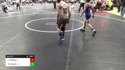 75 lbs Consi Of 16 #1 - Jaxon Slaikeu, Williamsport vs Roland Cullers, Corry