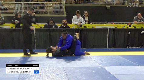 LARISSA MARTINS DOS SANTOS vs MIKAELA BARROS DE LIMA 2024 Pan Jiu Jitsu IBJJF Championship