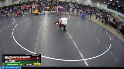 63 lbs Semifinal - Ian Weber, Ringers Wrestling Club vs Cole Train Vanderwerff, Wisconsin