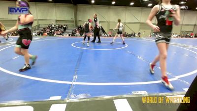 80 lbs Rr Rnd 2 - Abigail Peterson, POWA vs Amelia Bratten, Sisters On The Mat Purple