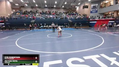 138 lbs Quarterfinal - Syri Robertson, Dallas Skyline vs Peyton Moya, Prosper