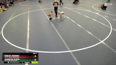 Cons. Round 2 - Oakley Murray, Anoka Youth Wrestling vs Emerson Olson, Rum River Wrestling