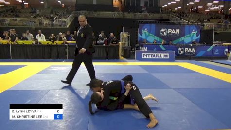 EMILY LYNN LEYVA vs MCKENZIE CHRISTINE LEE 2024 Pan Jiu Jitsu IBJJF Championship