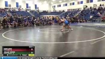 152 lbs Quarterfinals (8 Team) - Drake Wood, West Laurens vs Sam Lesh, Columbus