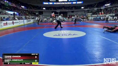 7A 170 lbs Champ. Round 1 - Darryl Honeycutt, Central vs Tommie Johnson, Opelika Hs