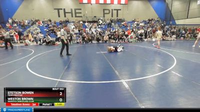 73 lbs Cons. Round 4 - Weston Brown, Wasatch Wrestling Club vs Stetson Bowen, Team Prestige