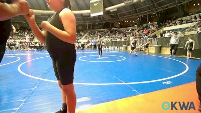 105 lbs Semifinal - Holden Smith, Piedmont vs Yamileth Hernandez, OKC Saints Wrestling