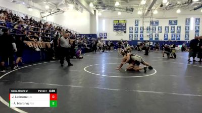 160 lbs Cons. Round 2 - Alyssa Martinez, Foothill vs Jeslyn Ledezma, Arlington