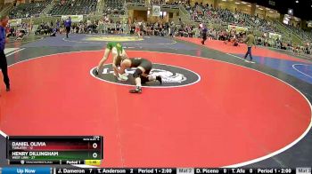 154 lbs Round 2 (4 Team) - Daniel Olivia, Tualatin vs Henry Dillingham, West Linn