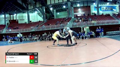 220 lbs Round 5 (8 Team) - Peyton Dimmitt, North Platte vs Carter Fedde, Columbus