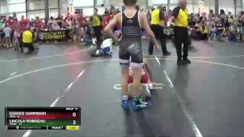 101 lbs Round 5 (6 Team) - Lincoln Robideau, POWA vs Chance Hammingh, Ares