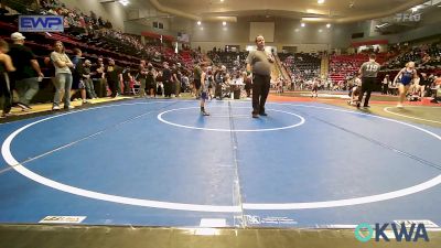 43 lbs Consi Of 8 #2 - Captain Bay, Sperry Wrestling Club vs Noah Morgan, Berryhill Wrestling Club