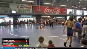 75 lbs Round 1 (10 Team) - Zaiden Eurskin, Alabama Elite Black&nbsp; vs Ramsey Crow, Alabama Elite Gold