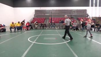 129 lbs 2nd Place Match (8 Team) - Trace Johnson, Junior Terps Xpress (MY) vs Cash Clark, Team Ohio (OH)