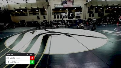 145 lbs Round Of 16 - Ryan Lawler, Bishop McDevitt-Harrisburg vs Shane McFillin, Bethlehem Catholic