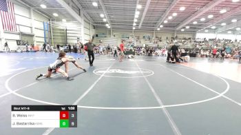 126 lbs Round Of 32 - Brock Weiss, 4M Power vs Jack Bastarrika, Iron Horse Gold