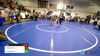 51 lbs Rr Rnd 1 - Kate Cheatham, R.A.W. vs Avlyn Copeland, Springdale Youth Wrestling Club