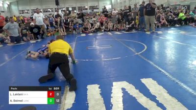 50 lbs Pools - Lilly Laklani, 84 Athletes (VA) vs Abel Beimel, Lunatics