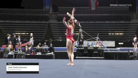Jade Golembiewski - Floor, Olympia Gym Acad - 2022 Elevate the Stage Toledo presented by Promedica