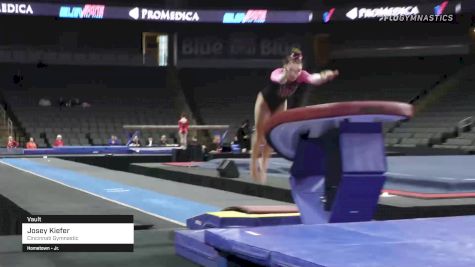 Josey Kiefer - Vault, Cincinnati Gymnastic - 2022 Elevate the Stage Toledo presented by Promedica