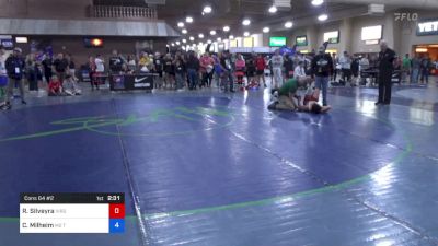 70 kg Cons 64 #2 - Ruben Silveyra, Virgin Valley Bulldogs Wrestling Club vs Cameron Milheim, M2 Training Center