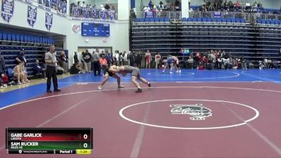 175 lbs Quarterfinal - Gabe Garlick, LAKOTA vs Sam Rucker, Niles HS