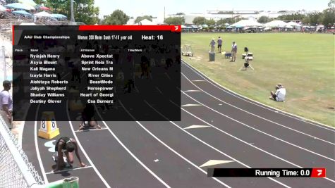 Youth Girls' 200m, Semi-Finals 16 - Age 17-18