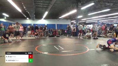 145 lbs Rr Rnd 1 - Aiden Bar-oz, Patriot WC vs Kai Johnson, Valkyrie