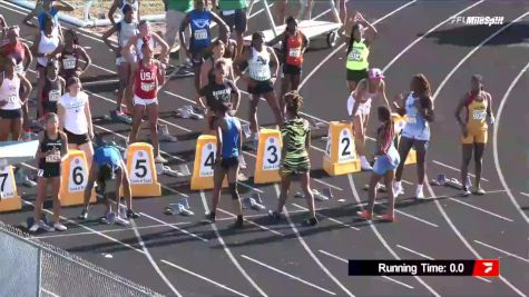 Youth Girls' 100m Hurdles, Prelims 1 - Age 17-18