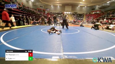 37 lbs Final - Waylon Pearson, Barnsdall Youth Wrestling vs Rowdy Tyler, Berryhill Wrestling Club