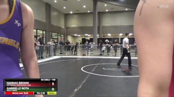 140 lbs Champ. Round 1 - Alexis Means, Wichita Blue Knights vs Brooklin Geist, Wakeeney