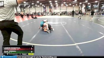 105 lbs Rd# 5- 3:45pm Friday Final Pool - Landon Rosenthal, Agression Legionaries vs Isaac Wignall, Iowa Black