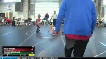 72 lbs Round 6 (8 Team) - Tanner Cochrane, Team Ohio vs Arav Pandey, Team Smash