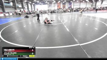 110 lbs Rd# 6- 9:00am Saturday Final Pool - Dylan Villers, Minion Black vs Nile Abbuhl, Terps Xtreme